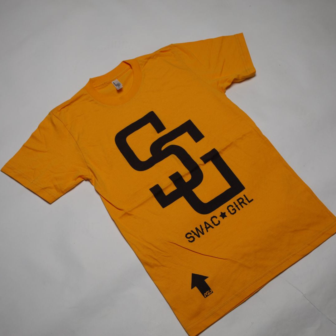 SWAC Girl T-Shirt SG (Gold & Purple)