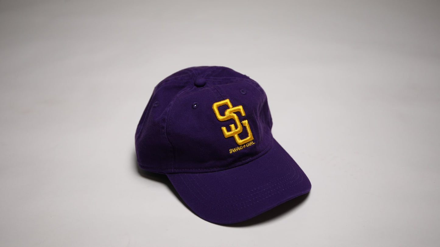 SWAC Girl SG Hat ( Purple & Gold)