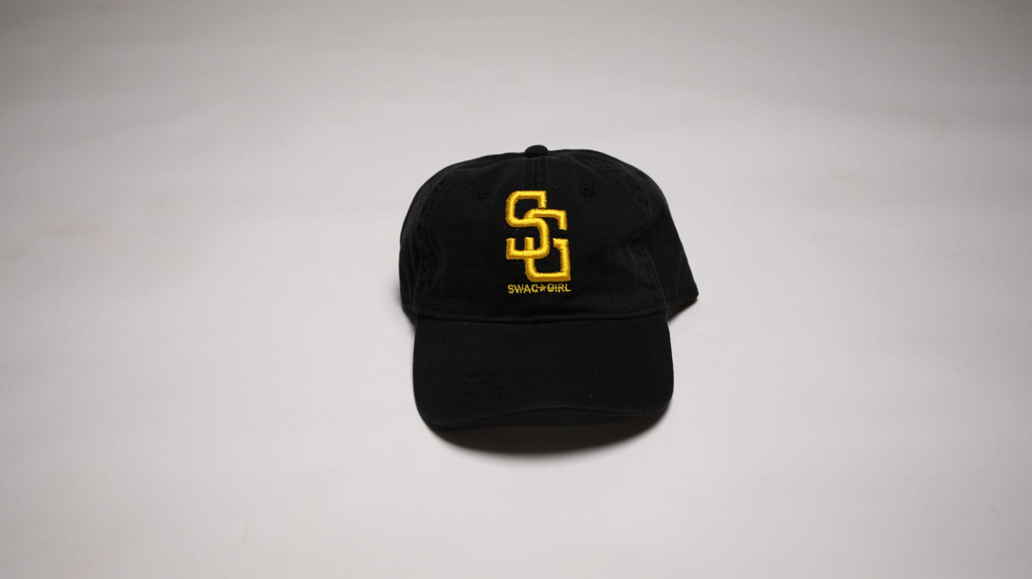 SWAC Girl SG Hat (Black & Gold)