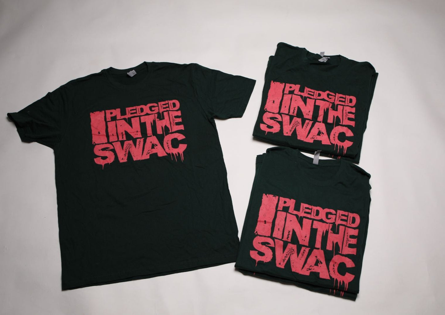 I Pledged In The SWAC T-Shirt (Pink & Green)