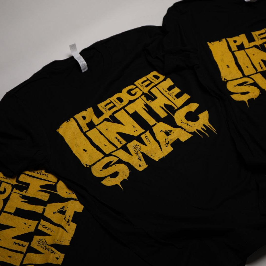 I Pledged In The SWAC T-Shirt (Black & Gold)