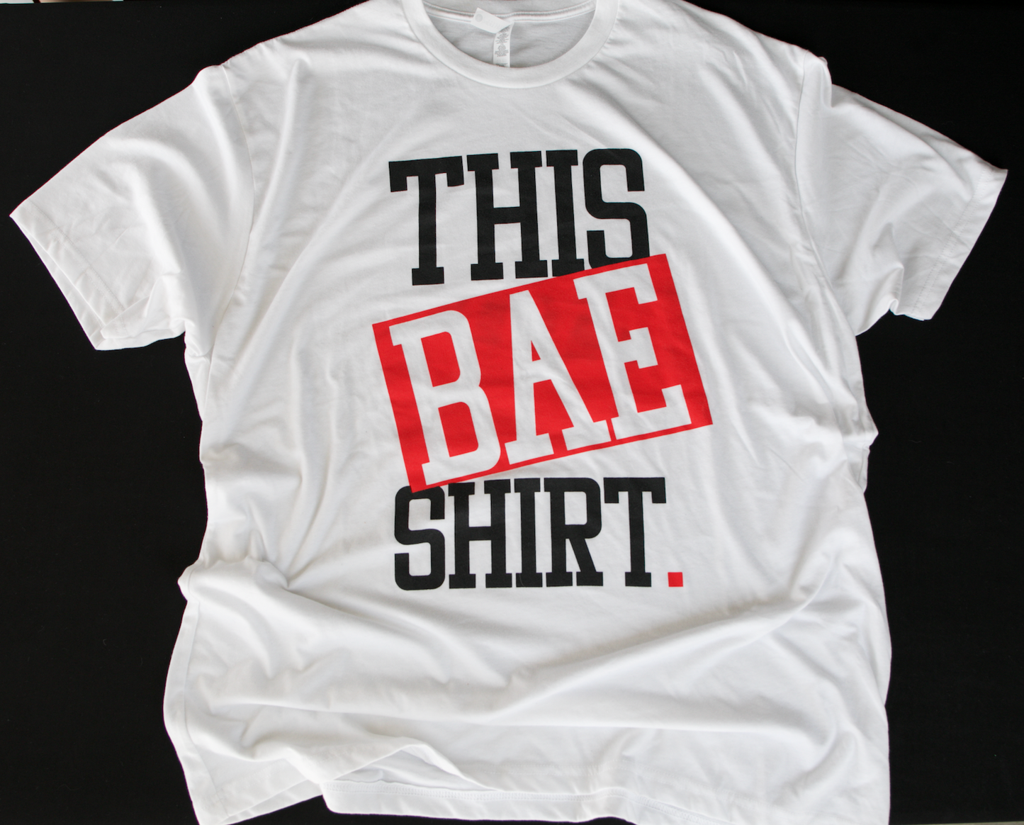 THIS BAE SHIRT short sleeve t-shirt (White)