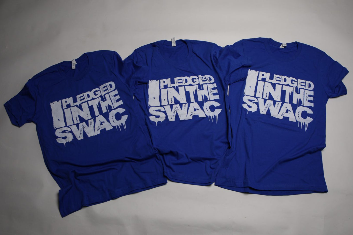 I Pledged In The SWAC T-Shirt (Royal Blue & White)