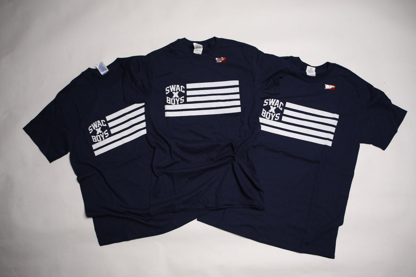 SWAC Boys FLAG T-Shirt (Navy)