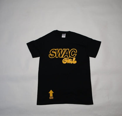 SWAC Girl T-Shirt Original ( Black & Gold)