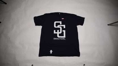 SWAC Girl T-Shirt SG (Navy & White)