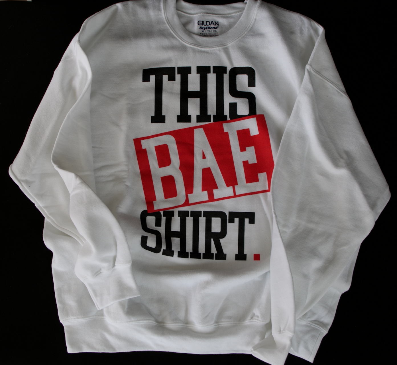THIS BAE SHIRT Sweatshirt (White)